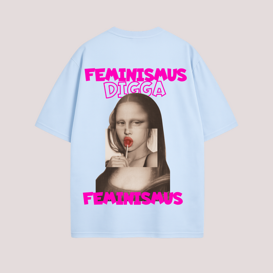 Oversized Shirt "FEMINISM DIGGA"