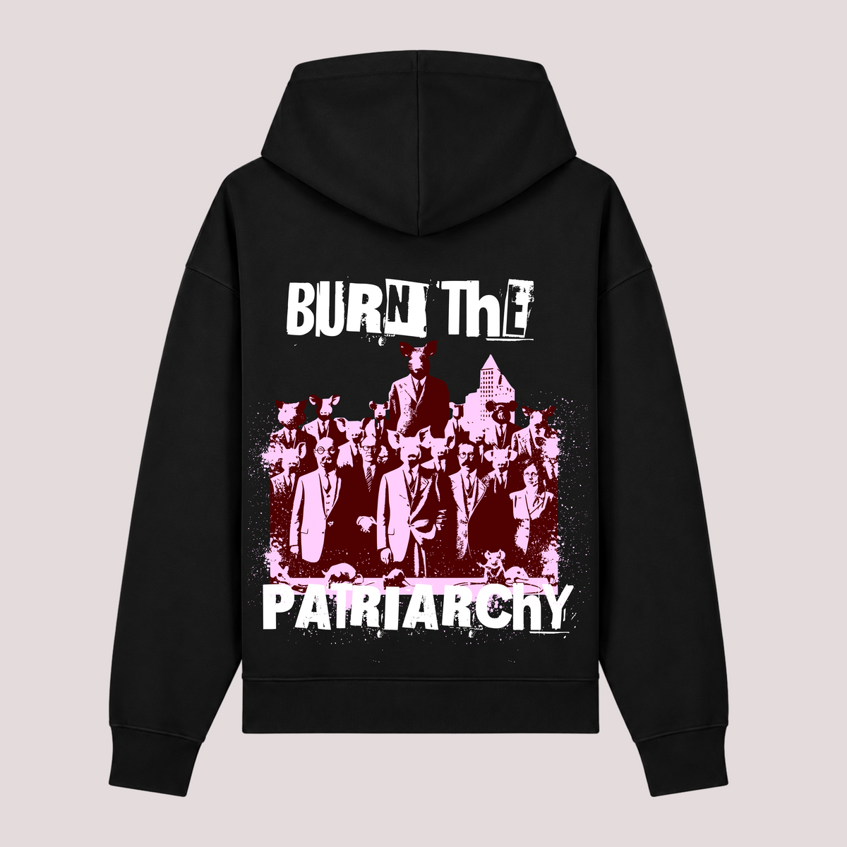 Hoodie "BURN THE PATRIARCHY"