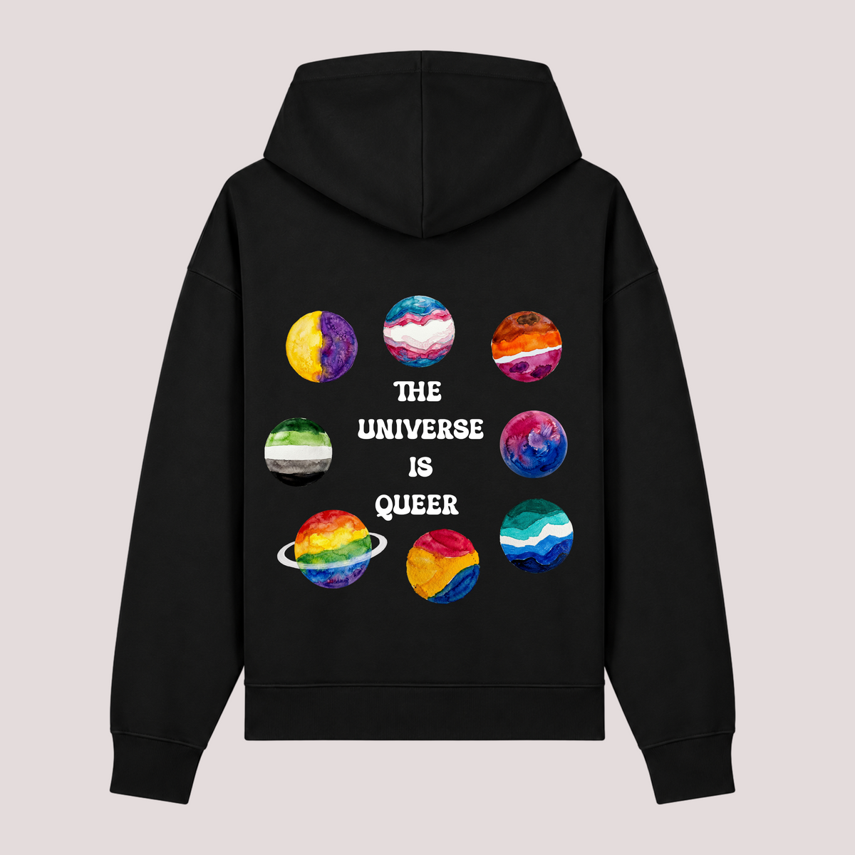 "THE UNIVERSE IS QUEER" hoodie