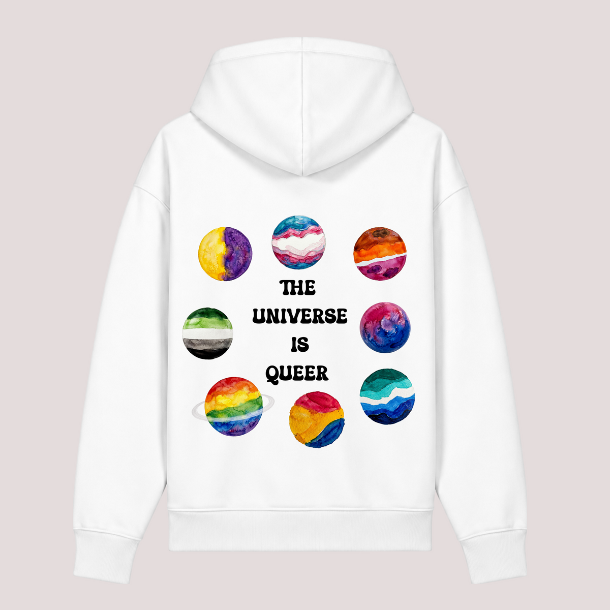 "THE UNIVERSE IS QUEER" hoodie