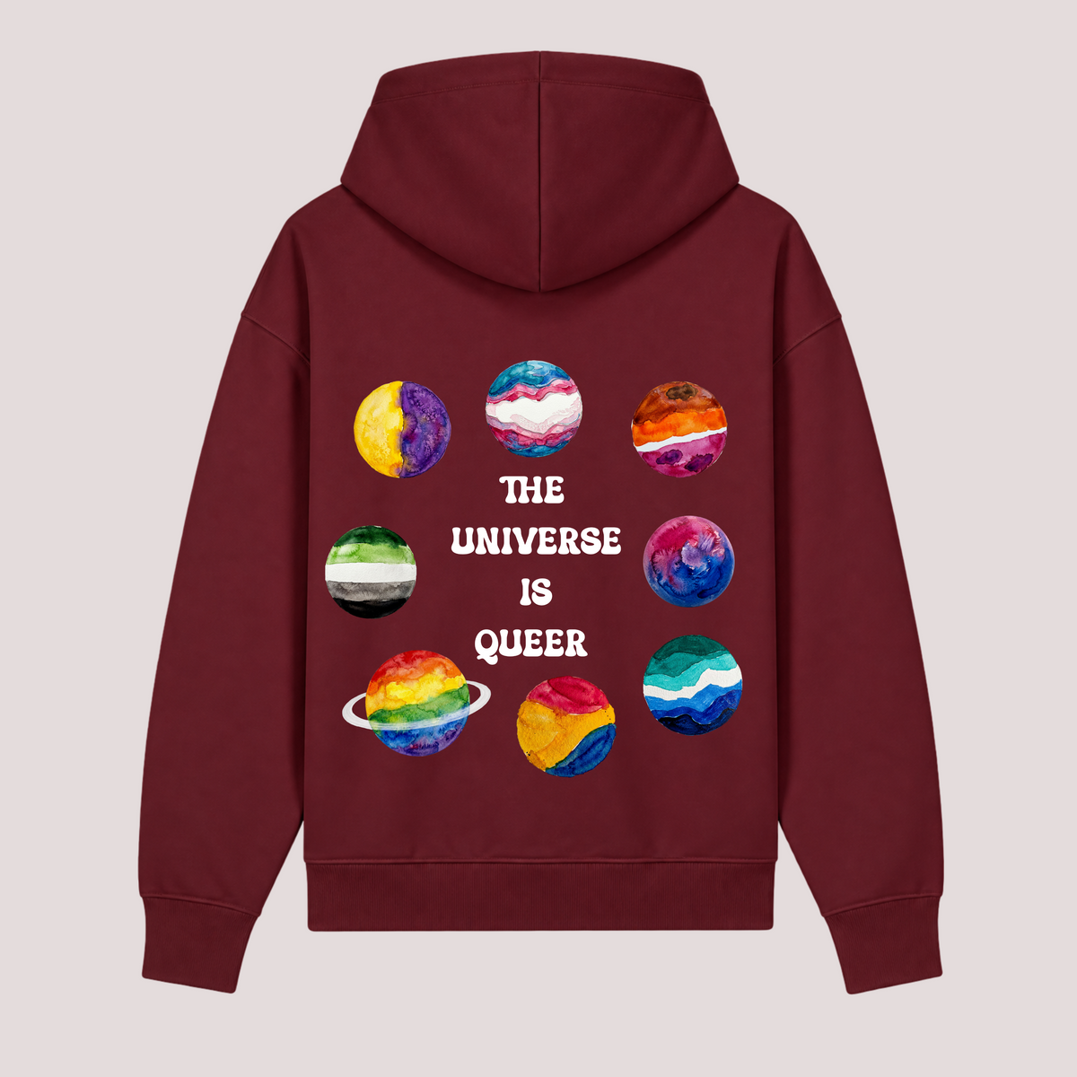 "THE UNIVERSE IS QUEER" hoodie