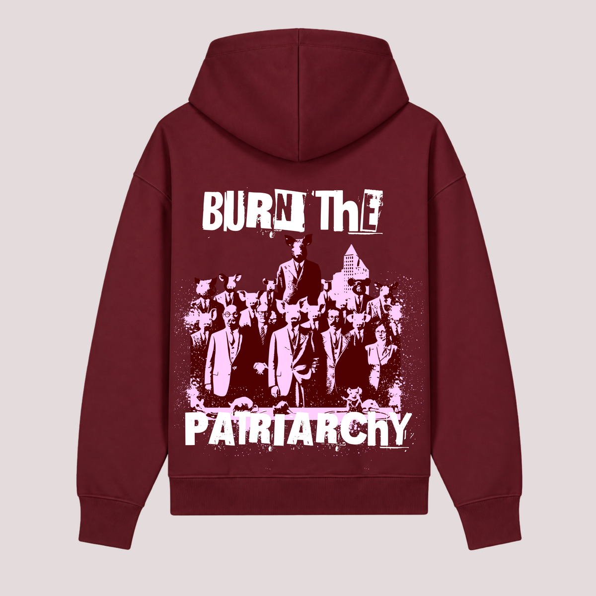 Hoodie "BURN THE PATRIARCHY"