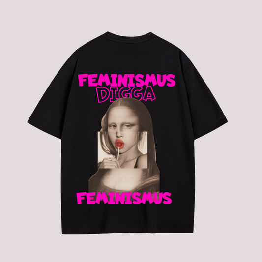 Oversized Shirt "FEMINISM DIGGA"