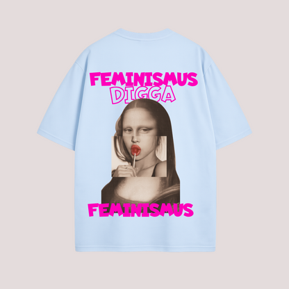 Oversized Shirt "FEMINISM DIGGA"