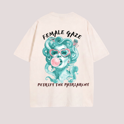 Oversized Shirt "FEMALE GAZE"