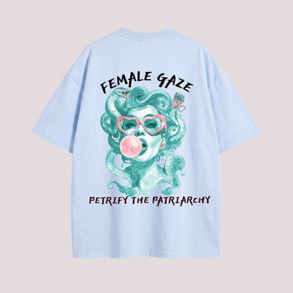 Oversized Shirt "FEMALE GAZE"