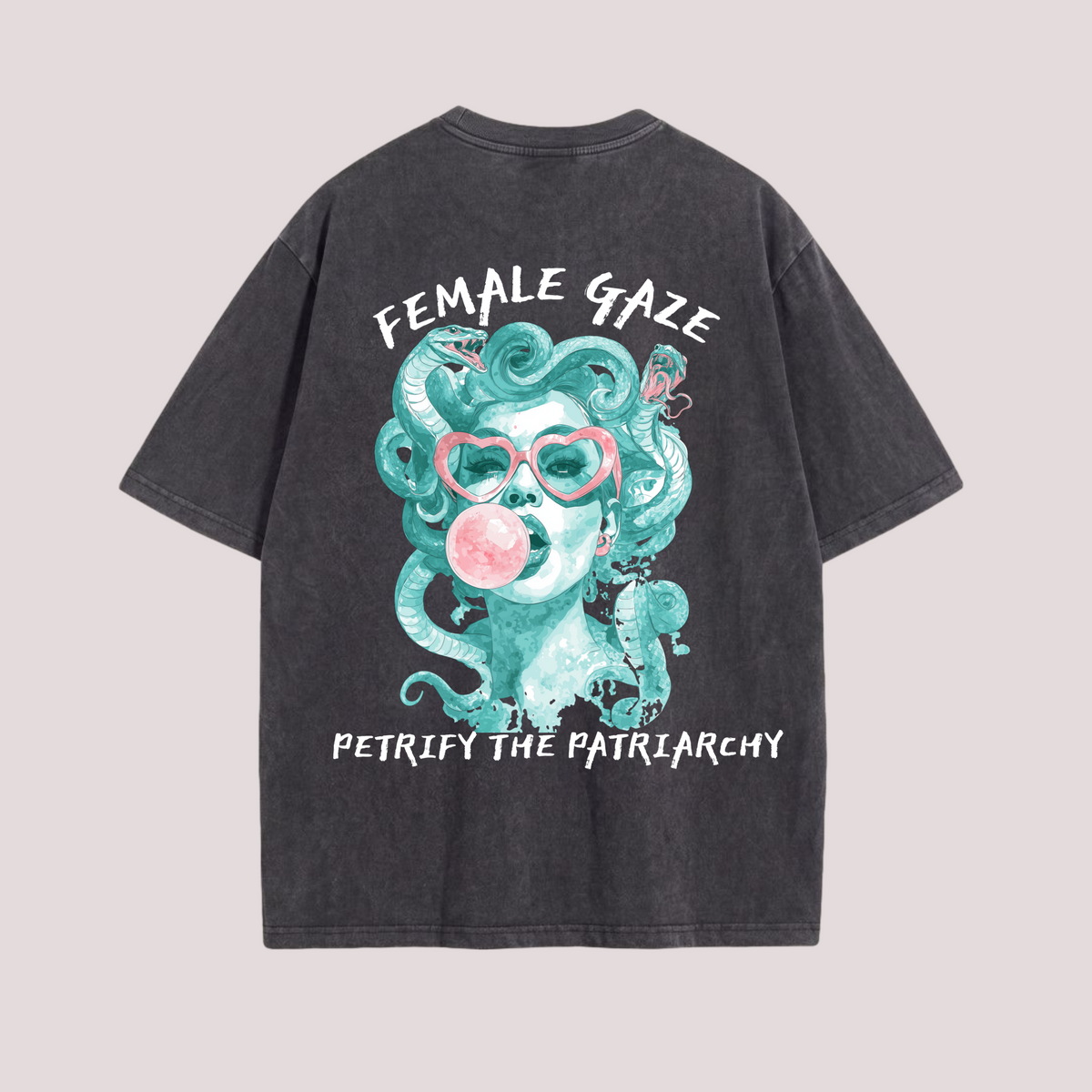 Oversized Shirt "FEMALE GAZE"