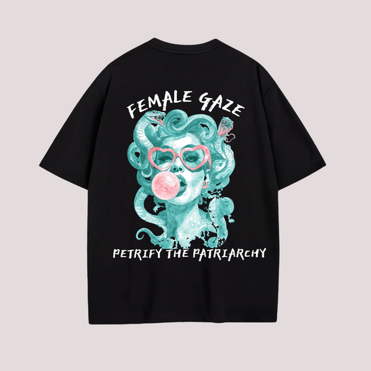 Oversized Shirt "FEMALE GAZE"