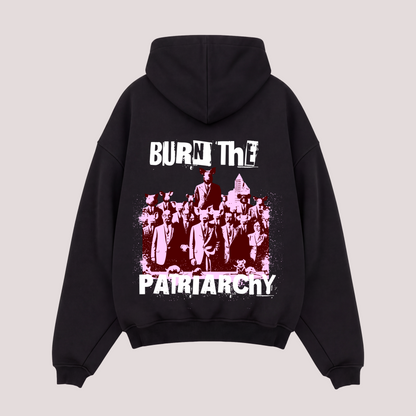 Oversized Hoodie “BURN THE PATRIARCHY“