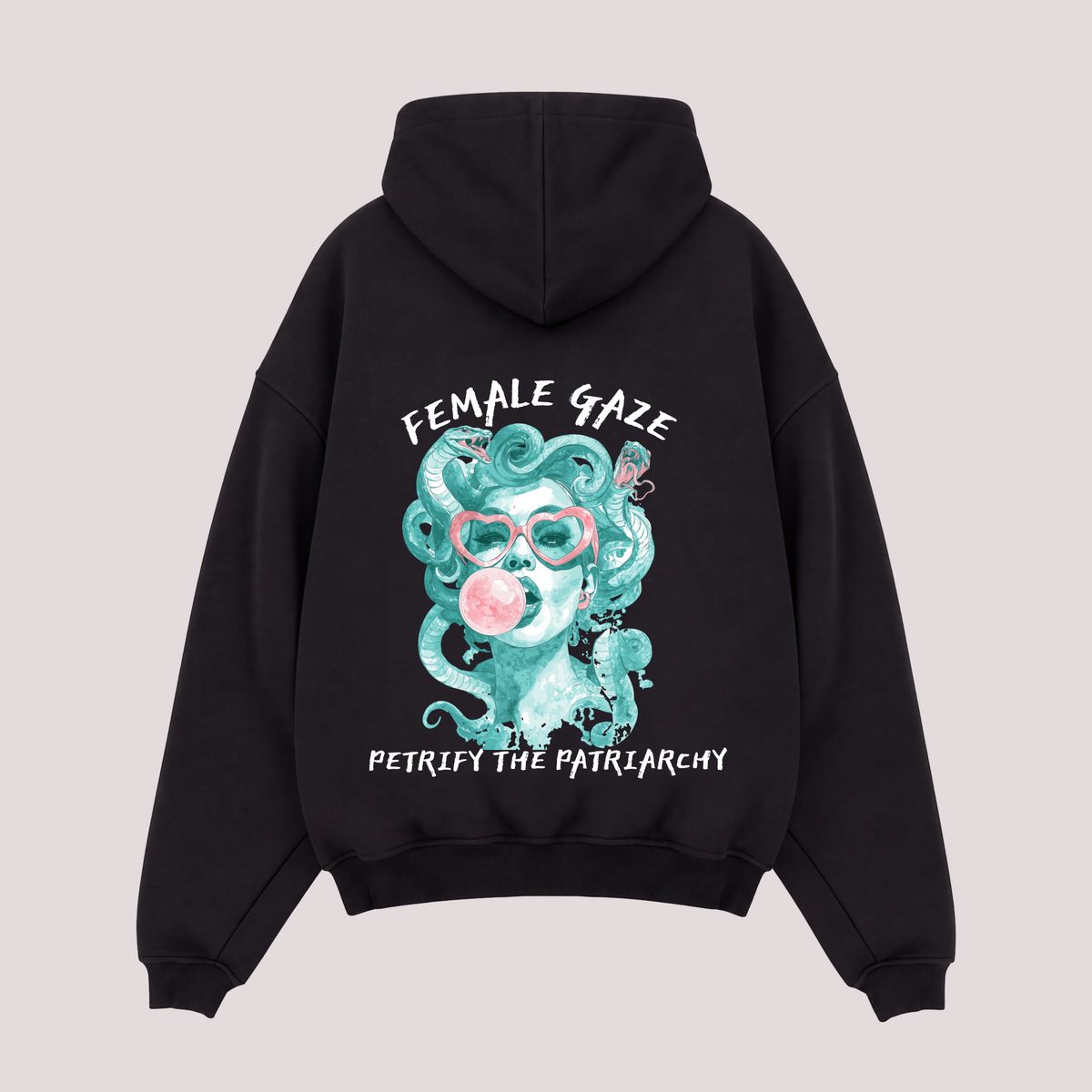 Oversized Hoodie “FEMALE GAZE“