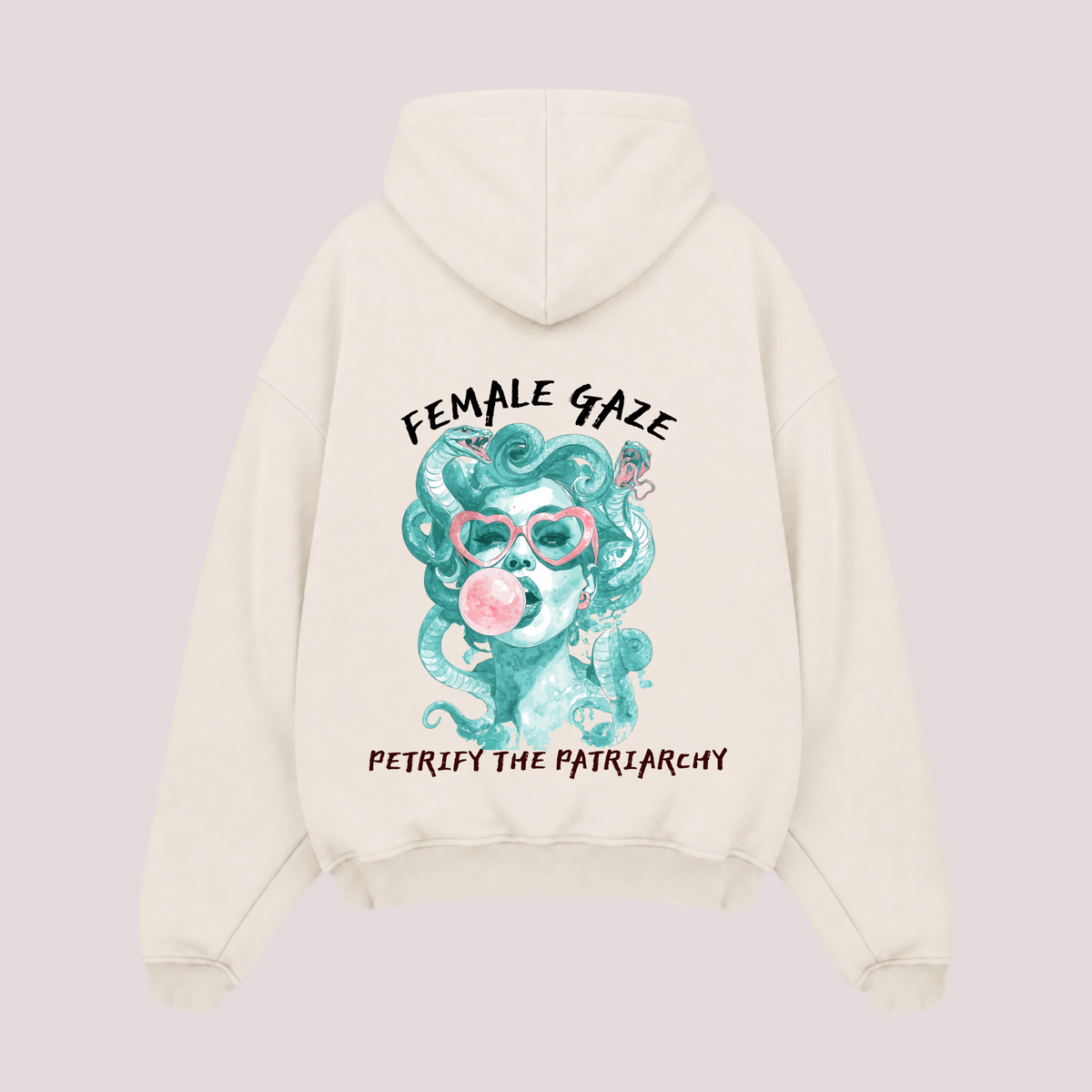 Oversized Hoodie “FEMALE GAZE“