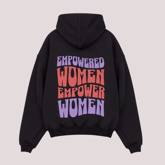 Oversized Hoodie "Empowered Women"