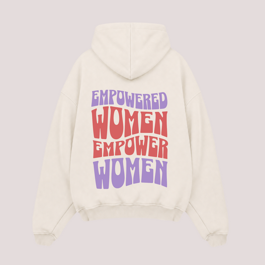 Oversized Hoodie "Empowered Women"