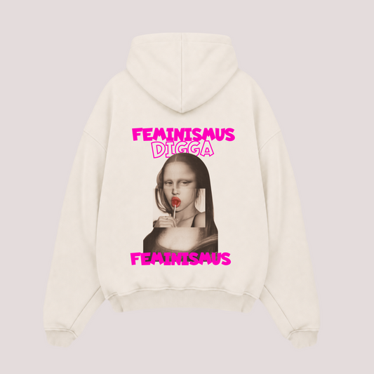 Oversized Hoodie "FEMINISM DIGGA"