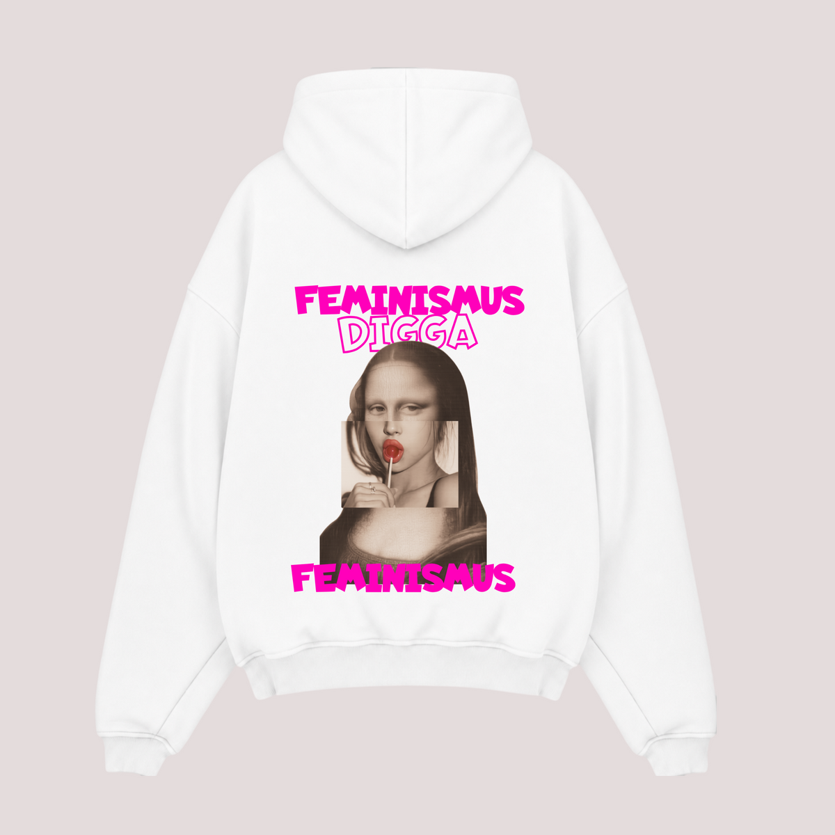 Oversized Hoodie "FEMINISM DIGGA"