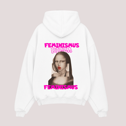 Oversized Hoodie "FEMINISM DIGGA"