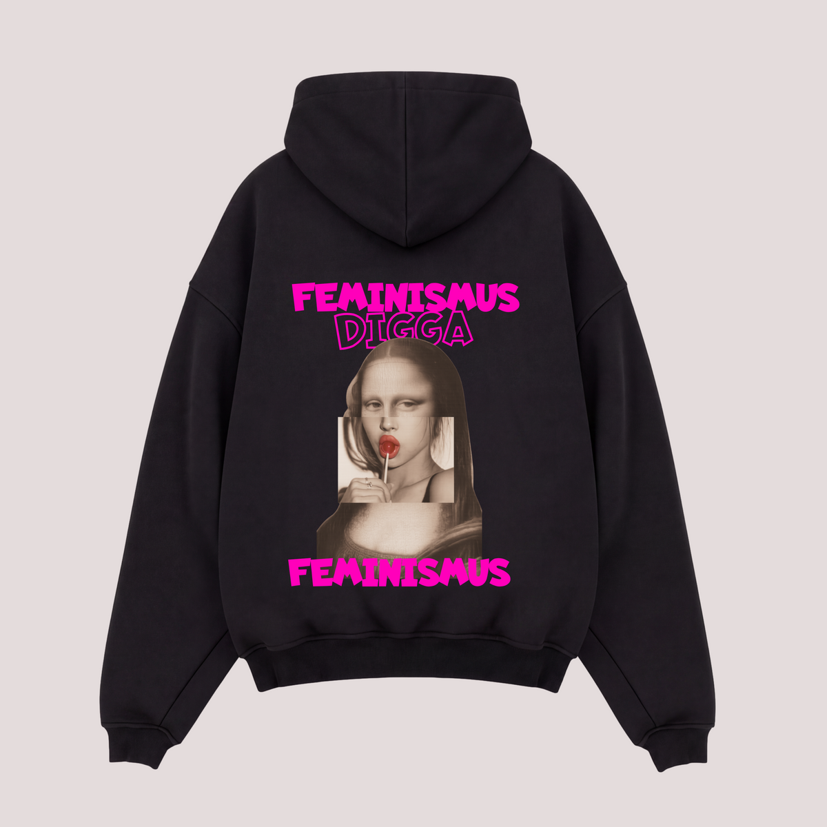Oversized Hoodie "FEMINISM DIGGA"