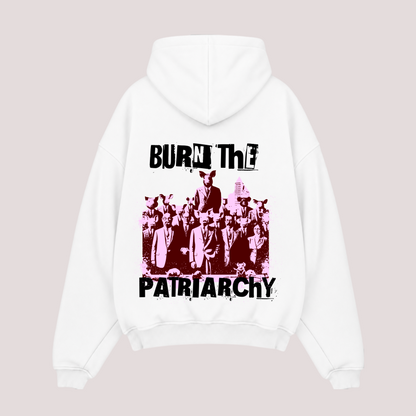 Oversized Hoodie “BURN THE PATRIARCHY“